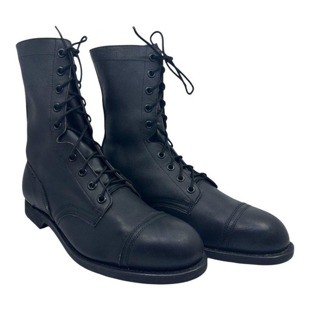 Bates Leather Lace-Up Combat Men's Boots Sz. 14R ANSI Z41.1-1991/75 Military NOS